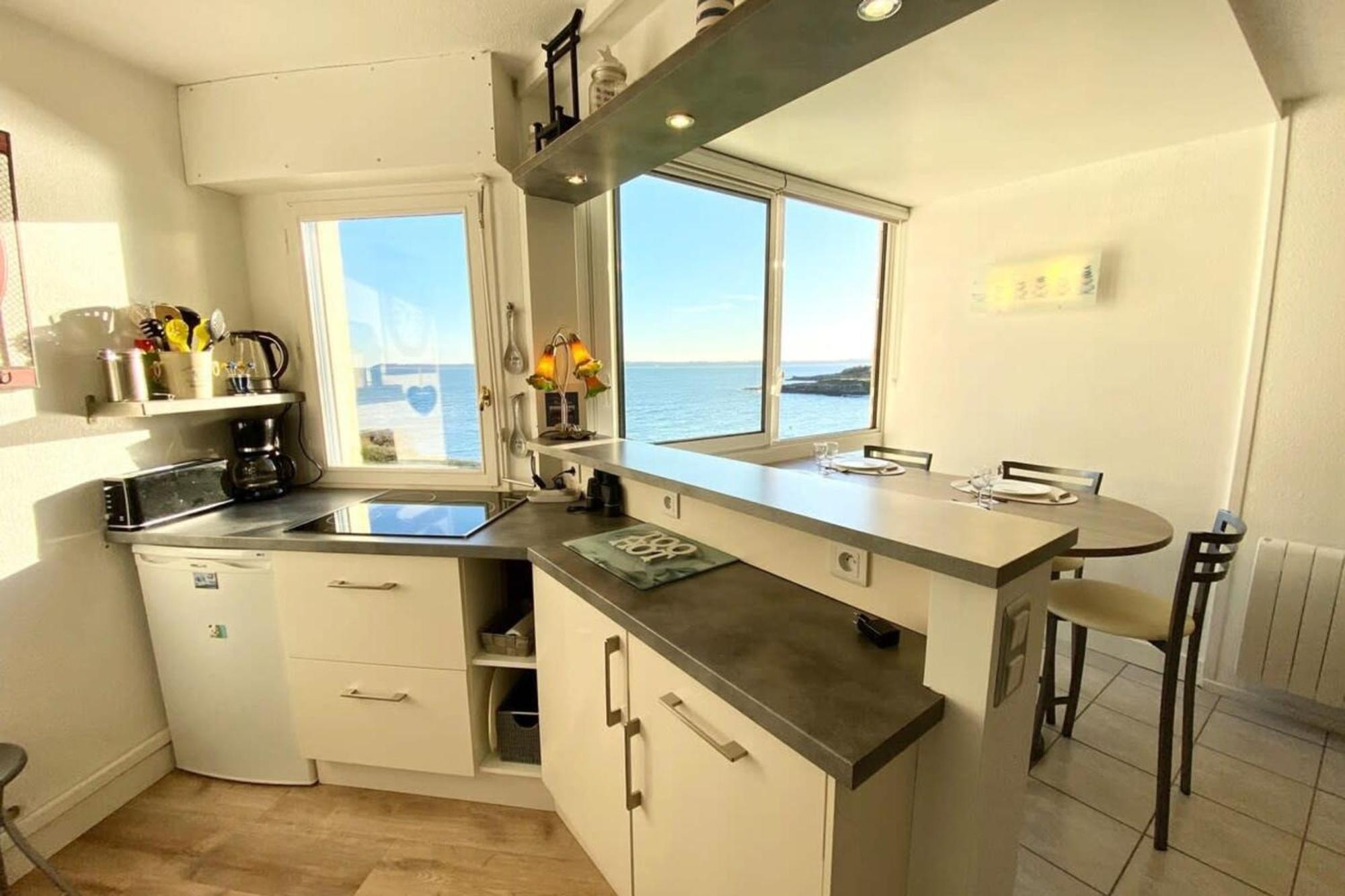 Superbe T3 Cosy Vue Mer 180 Ploemeur Εξωτερικό φωτογραφία