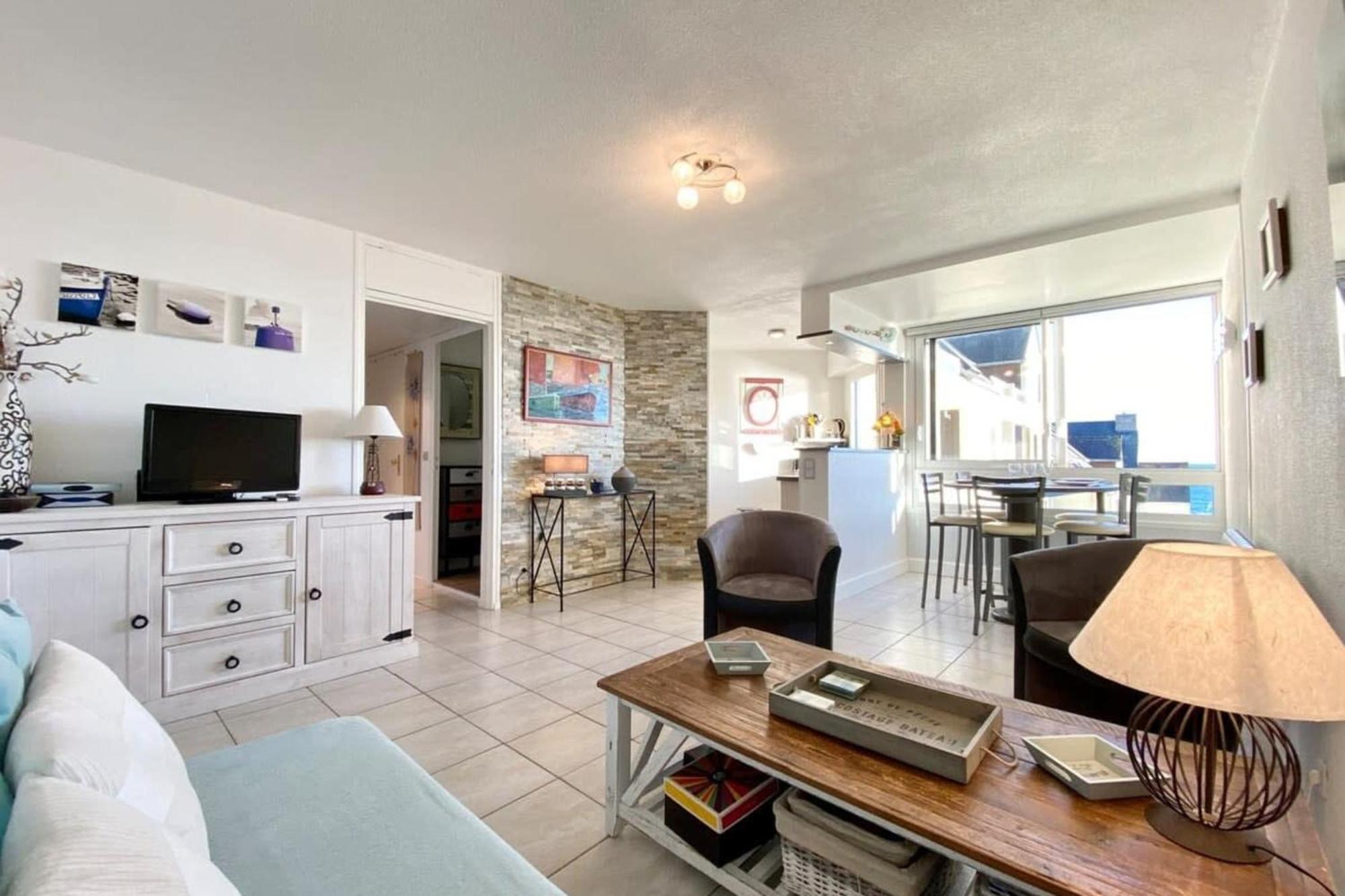 Superbe T3 Cosy Vue Mer 180 Ploemeur Εξωτερικό φωτογραφία
