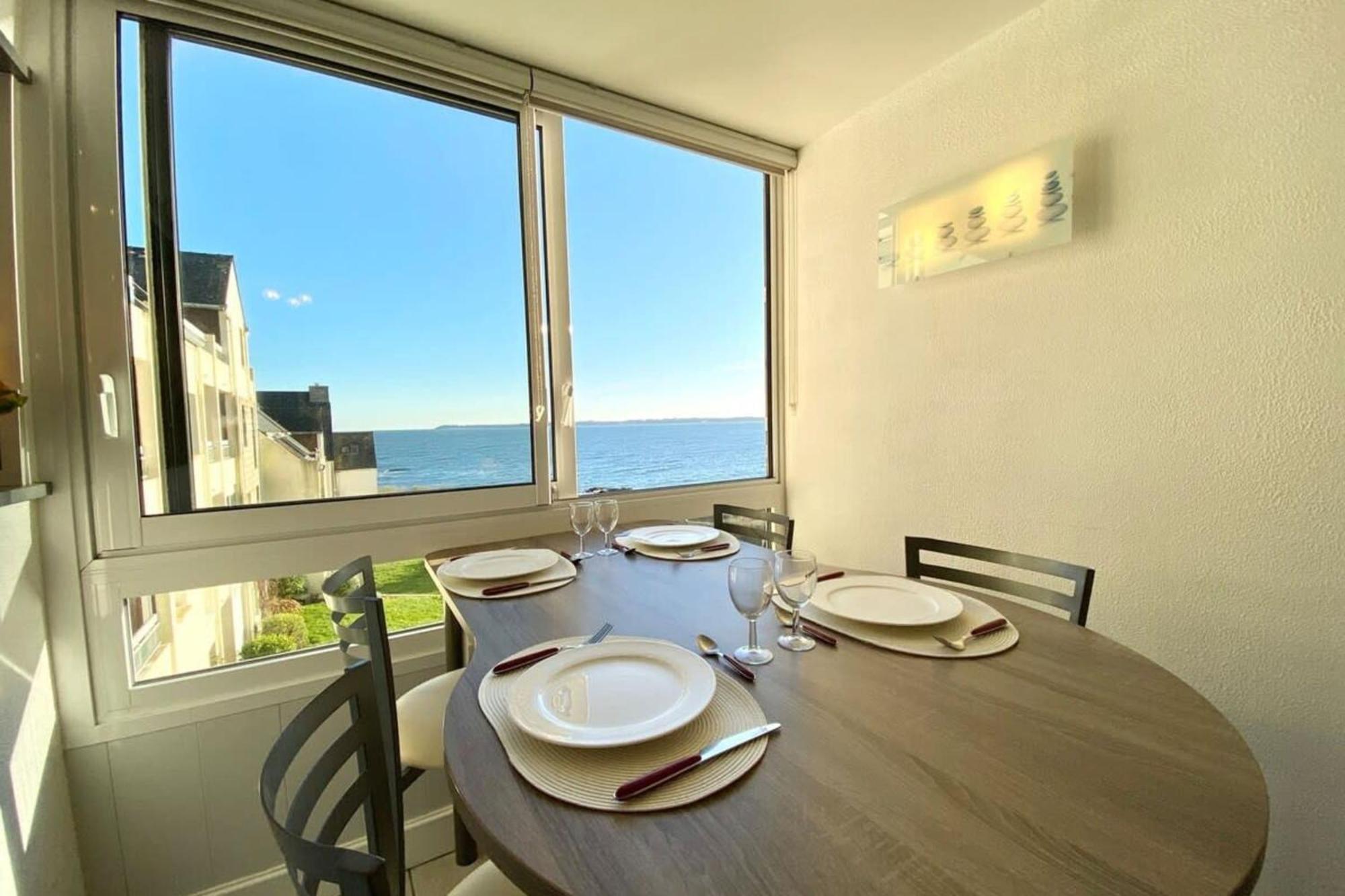 Superbe T3 Cosy Vue Mer 180 Ploemeur Εξωτερικό φωτογραφία